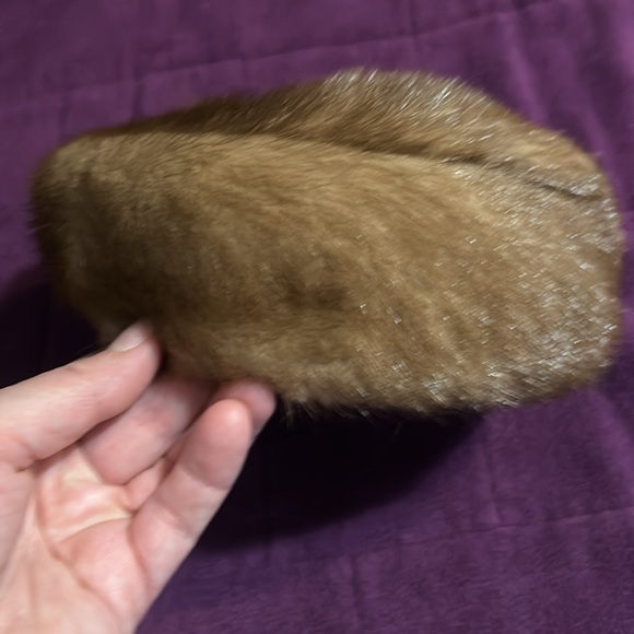 Vintage Fur Hat, One of a Kind, small size - Picture 2 of 4